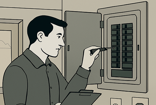 electrical system inspection image